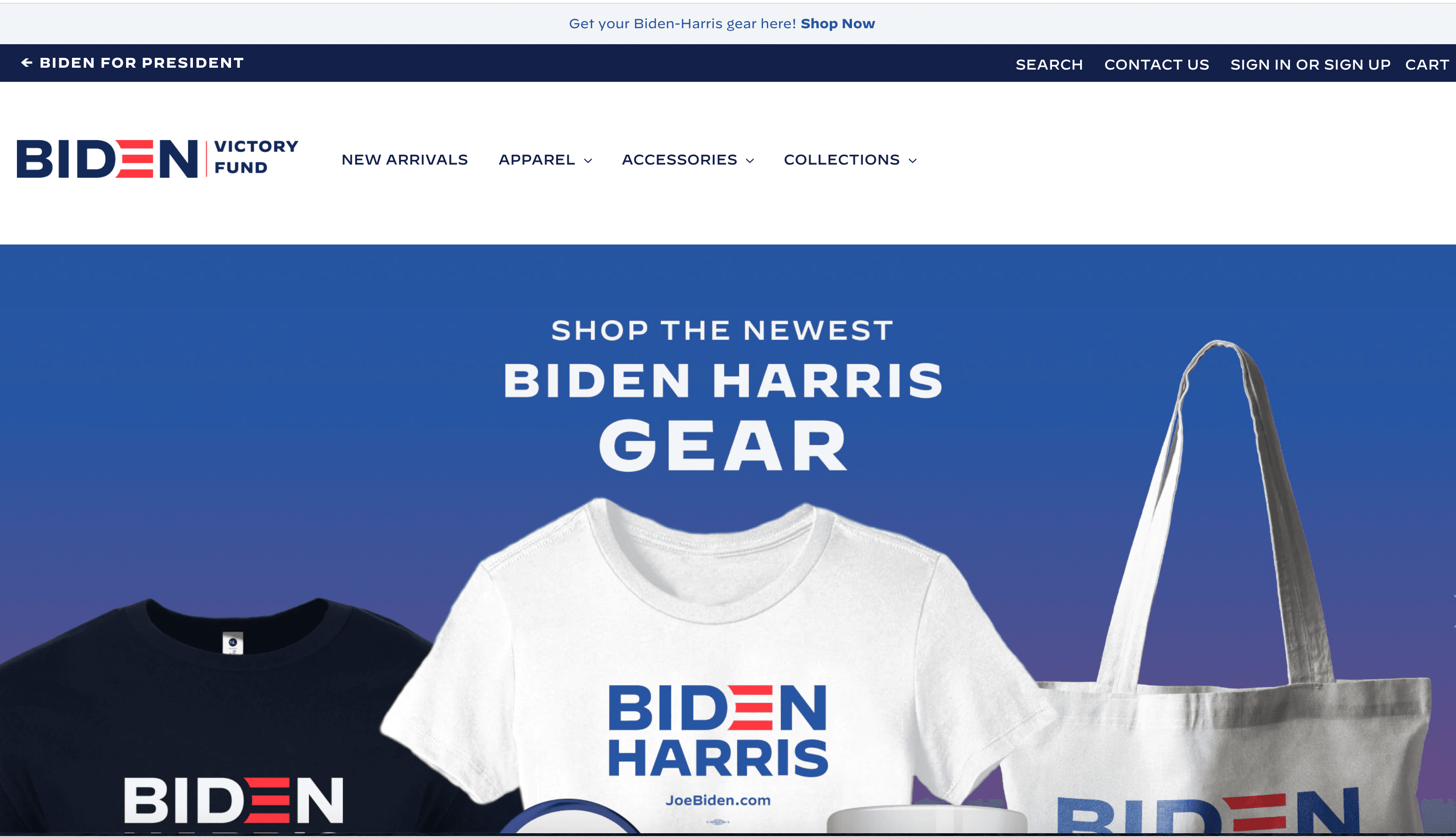 Biden Campaign Store
